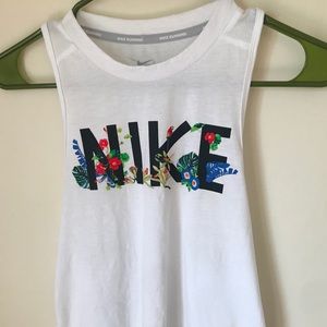 Nike dri fit running tank top